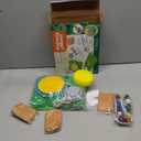 Pottery Wheel for Kids - Complete Pottery Painting Kit Arts and Crafts for Kids Ages 8-12 with 3 Pack Air Dry Clay Art Supplies Toys for Girls Boy Birthday Gift for 6 7 8 9 10 11 12+ (Green)