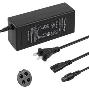 70W 63V 4-Pin Charger Replacement for Segway Ninebot S/Mini PRO/Mini lite / L8 / One A1/ One S2/ S-MAX, N3M240, N3MM240,Go Kart Kit, Gokart PRO4 with 4 Prong