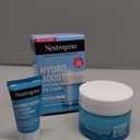 Neutrogena Hydro Boost Gel Cream, 48 Hr Hydration for Normal/Dry Skin, Fragrance Free, Face Moisturizer with Hyaluronic Acid, 1.7 oz. & Trial Size Hydro Boost Hydrating Gel Cleanser, 0.5 fl oz