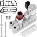 Variable Valve Timing Solenoid Compatible with Honda Acura 2008-2017 Odyssey, 2009-2015 Pilot, 2008-2012 Accord, 2010-2011 Accord Crosstour, 2012 Crosstour, 2013-2015 RDX 3.5L V6 Replace#918-056
