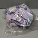 Toddler Blanket 50 x 60 Inch, Large Baby Blanket for Kids, Super Soft Warm Minky with Dotted Backing, Purple Floral