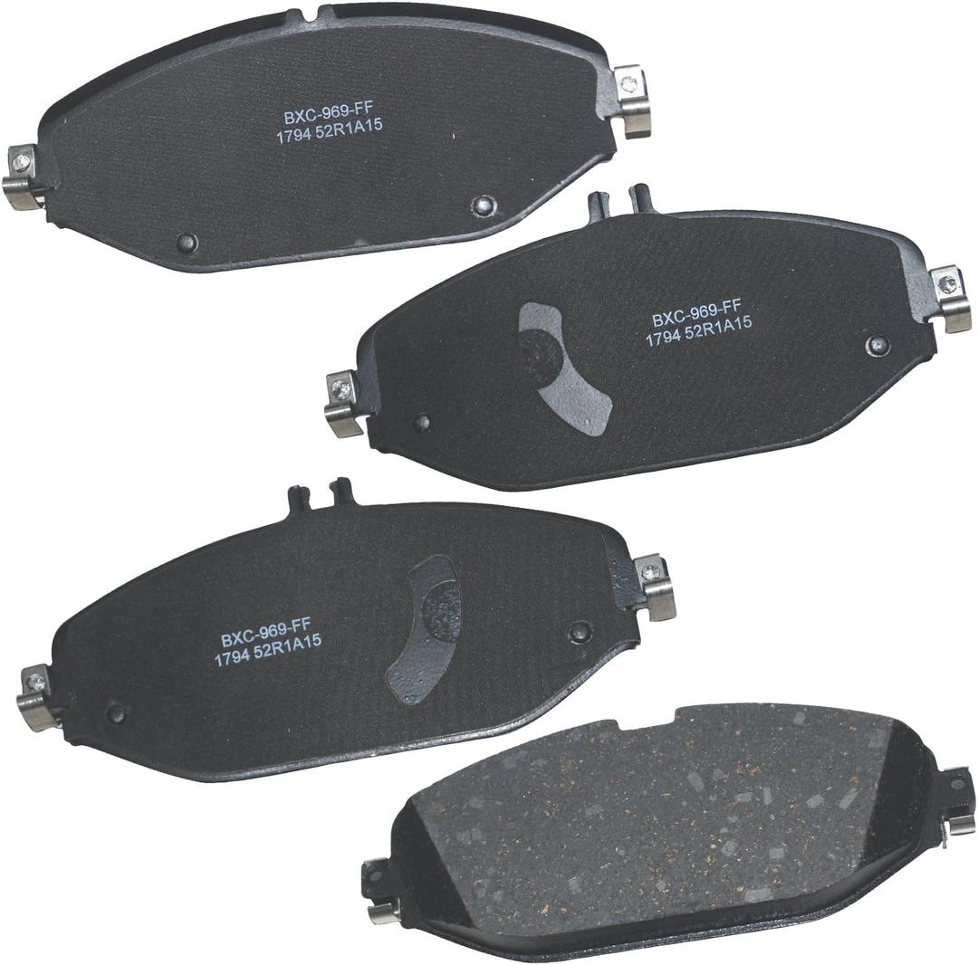 Bendix Premium SBC1794 Ceramic Front Brake Pads for Mercedes-Benz C300 2023-2015, E200 2020-2016, E250 2019-2018