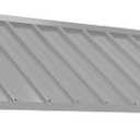 Metal Awning for Door Entrance, 81x24 Inches Adjustable Angle Window Awnings for Patio, Sunsetter Shade Canopy Outdoor Exterior for Front Doors, Windows, Porches, Balconies, Light Gray