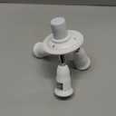 Simba Lighting E26 Light Bulb Socket Adapter Splitter to 3 Heads White Finish with Fully Adjustable Angles for Wide Coverage, Indoor and Outdoor Use for Ceiling Light or Lamp, Medium Screw Base