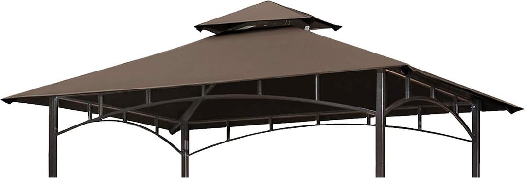 Eurmax USA High Performance Grill Gazebo Canopy Replacement Cover 5x8 BBQ Shelter TopCoffee