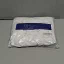 Wrap Around Dust Ruffle Bed Skirt - White - for Full Size Beds with 12 Inch Drop - Easy Fit Elastic Strap - Adjustable Pleated Bedskirt w/Brushed Fabric - Wrinkle Free - for Women, Men, Kids & Teens