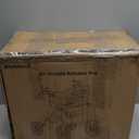 Walkers for Seniors, Rollator Walker with Seat, 12" Big Rubber Wheels All Terrain Rollator Walker with Backrest, Built-in Cable, Cup Holder, Foldable and Height Adjustment for Seniors, Purple