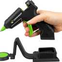 Surebonder EverCharge Cordless Mini Glue Gun with USB-C Rechargeable Battery with Charging Base, Precision Tip, High Temp Hot Glue Gun for Crafts & DIY