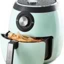 Dash Deluxe Air Fryer - Adjustable Temperature Control & Auto Shut-Off Feature - AirCrisp Technology - Spacious Nonstick Basket - 1700 Watt - 6 Quarts - Aqua
