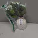 Fake Eucalyptus Plants 20 Stems in Ceramic Vase for Indoor Home Decor