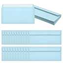 PATIKIL 24 Pack Light Blue #10 Business Envelopes, Colored Self Seal Letter Size Envelopes for Business Mailing Office Checks Invitation, 4-1/8 x 9-1/2 Inches