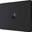 BlueSwan Anti-Cracking Hard Shell Case for MacBook Pro 16 inch, M5 2026-2021 Release M4 M3 M2 M1 Pro/Max Chip, Scratch Resistant & Drop-Protection Soft TPU Bumper, Frosted Black
