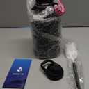 Insulated Water Bottle 64 oz, Triple Wall Vacuum Stainless Steel (Cold for 48 Hrs), Leak Proof & Non-BPA, Half Gallon Water Flask Jug with Paracord Handle & Straw Spout Lids, Ombre Pink