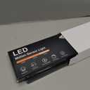 4Pack Under Cabinet Lighting Rechargeable -10" Ultra-Thin Black 3 Color Temps Super Bright, Motion Sensor, Long Lasting - Easy Installation Magnetic Under Closet Lights