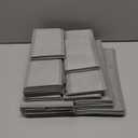 Criusia Drawer Organizer Clothes 12 Pack -Dresser Organizer Bins for Closet Bedroom - Baby Clothes Organizers and Storage for Nursery Organization -Drawer Organizer Divider for Sock Underwear-Grey