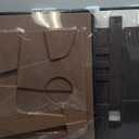 3D Textured Framed Neutral Abstract Wall Art for Bedroom, 3 Piece Modern Artwork for Walls, Minimalist White and Brown Geometric Wall Paintings for Living Room, Dining Room, Lounge Wall Decor 16x24 In (Bold Reliefs)