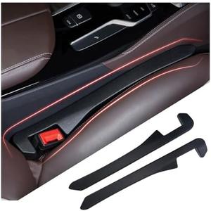 Car Seat Gap Filler 2 Pack - One Second Embedded Car Seat Crack Gap Filler for Holding Water Cup/Phone/Key - Car Inserts Between Seats