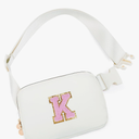 Birthday Gifts for 4 5 6 7 8 9 10 11 12 13 Year Old Girls,Gifts for Teens Kids Daughter Sister Her,Two Way Zipper Crossbody Bag Fanny Pack Belt Bag Cute Trendy Stuff - Cream,K