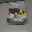 Electric-Lunch-Box-Heated-Food-Warmer 100W Heating Lunchbox for Adults 1.8L Portable Food Heater for Work/Car, 12V/24V/110-230V Lonchera Elctrica Porttil with Fork Spoon (Black)