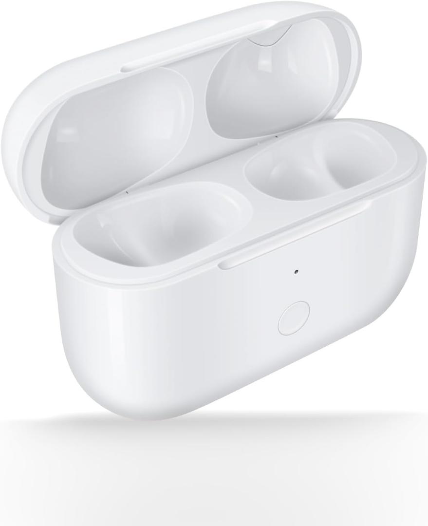 DDUAN Charging Case Compatible with AirPods Pro 1st & 2nd Gen, Wireless Charger Replacement Box, Bluetooth Pairing Sync Button, Lightning Port, 660mAh