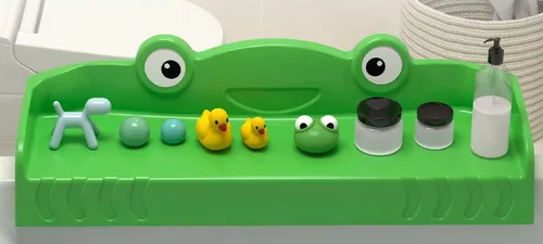 Mom-Designed 35" Bathtub Splash Guard Baby Bath Organizer
