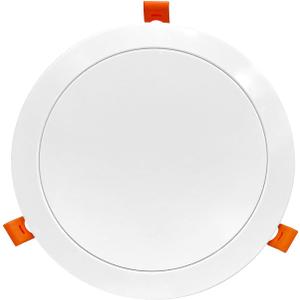 ABS Adjustable Soffit Vent Cover with Fly Screen - Nominal 8" Inch Round Air Vent for Inline Duct Fan, HVAC & Exhaust Systems（Spring Mechanism）