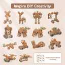 NewFamily 158PCS Kids Construction Drill Set with Electric Drill, STEM Building Toy Tool Kit for Boys & Girls Ages 3 4 5 6 7 8 9 10, Creative Educational Gift