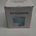 Megawise Cool Mist Humidifier with Top Refill Design, 2L Capacity, High Mist Output, No Leakage, and 7 Color Night Light