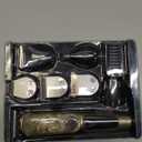 Ufree Gifts for Men, Beard Trimmer with Charging Stand, IPX7 Waterproof Electric Razor Shavers for Men, Clippers for Hair Cutting, Mens Grooming Kit for Mustache Nose Facial Body (Gold)