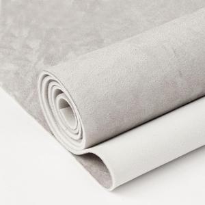 Hiksuky Suede Auto Headliner Fabric 96" L  60" W with Foam Backing - Grey Interior Replacement Material for Car/Truck/SUV/RV Roof, Tube Packaging - Home Repair/DIY Headliner Material (Gray)