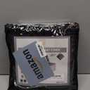 ULTICOR 7-Piece L Shape Sectional Recliner Sofa Covers, Velvet Stretch Reclining Couch Covers for Reclining L Shape Sofa, Thick, Soft, Washable (Black, 1 Additional seat)