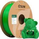 eSUN PLA Basic Filament 1.75mm, 1KG Spool (2.2 LBS) High Speed Printing 3D Printer PLA Filament,Designed for Fast Printing, Green