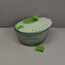 Salad Spinner Large 3.6 Qt, Lettuce Rotator with Secure Lid Lock and Rotated Handle, Fruits Rotator Dryer Vegetable Washing Dryer for Greens, Herbs, Berries, Fruits, No BPA