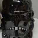 Shadow Trooper Helmet Mask Costume Props for Adult Halloween (Black, S)
