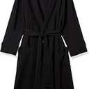Amazon Essentials Men's Lightweight Cotton Waffle Bathrobe, XL-XXL