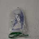 12' Pool Vacuum Head Brush Parts, Curved Blue and White Suction Vacuum Head Tool for Swimming Pool