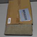 Fitable Faux Linen Table Clothes 60 x 84 Inch - 2 Pack Khaki Tablecloths for Rectangle Tables, Faux Burlap Table Covers for Kitchen Dining, Party, Farmhouse, Baby Shower