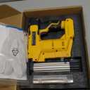 18 Gauge Cordless Brad Nailer & Stapler for Dewalt 20V MAX Battery(No Battery), 2 in 1 Electric Nail Stapler with 1000 Brad Nails and 1000 Staples for Home Improvement, DIY and Woodworking