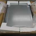 18X24 Inch Black Mirror for Wall with Metal Frame Rectangular Rounded Bathroom Vanity Mirror Anti-Rust, Hangs (Black 18" x 24")