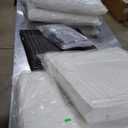 Shintenchi 3 Pieces Patio Furniture Set 3 Pieces PE Rattan Wicker Chairs with Table Outdoor Furniture for Backyard/Garden/Poolside/Outdoor Restaurant Brown Rattan with White Cushion