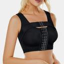 BRABIC Womens' Front Closure Post-Surgery Posture Corrector Bra Shaper Tops with Breast Support Band Size XL
