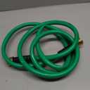 Swan Products LOLH5806FM Hose Reel Leader Hose with Male and Female Connections 6' x 5/8", Green