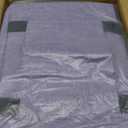 Large Rolling Cleaning Caddy Bag with Detachable Trolley,Cleaning Cart on Wheels with Shoulder Strap,Cleaning Supplies Organizer for Housekeepers,Purple