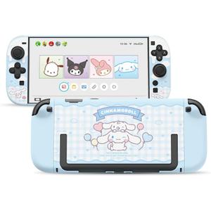 Kuitmor Dockable PC Protective Case Compatible with Switch 2 Model 2025, AllRound Protection Hard Protective Shell for Switch 2 2025 Accessories (Cinnamoroll)