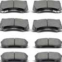 Front Rear Brake Pads Set For Toyota Land Cruiser 2008-2011 2013-2017,For Toyota Sequoia 2008-2017,For Toyota Tundra 2007-2017