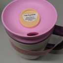 Owala SmoothSip Slider Stainless Steel Insulated Travel Mug, 100% Leak Proof, For Hot and Cold Drinks, Travel Friendly with Sliding Lock Lid, 12oz, BPA Free, Leak Proof, Pink/Tan (Daybreak)