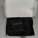 BARSDAR Short Black Bob Wig With Bangs - Black Bob Wig With Bangs for Women - 14 Inch Natural Looking Thick Soft Synthetic Hair Replacement Wigs Daily Party Halloween Retro Costume Wigs