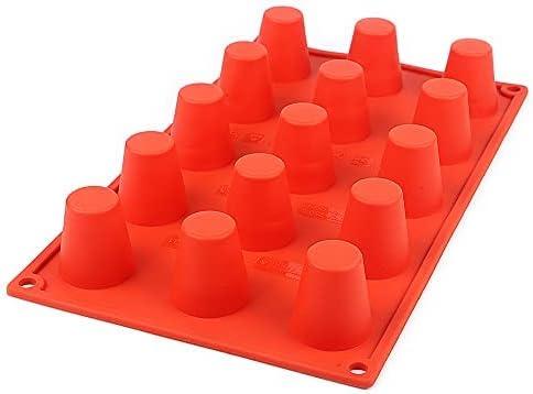 Silicone Cake Mold Fondant Jelly Pudding Ice Cube Molds Mousse Mould DIY Bakery Accessories (Cone Shape)