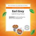 Twinings Decaffeinated Earl Grey Black Bergamot Tea K-Cups 24 CT (1 Pack) | Classic Black Tea, Light & Citrusy, Without the Caffeine, 24 Keurig K-Cup Pods for Single Serve Brewers, Enjoy Hot or Iced (EXP 02/16/29)