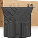 3W Tesla Model Y Juniper Cargo Liner 2025 2026, Rear Trunk Mat, 2025 2026 Model Y Juniper Accessories, TPE Anti-Slip All Weather Odorless Custom Fit Vigormold